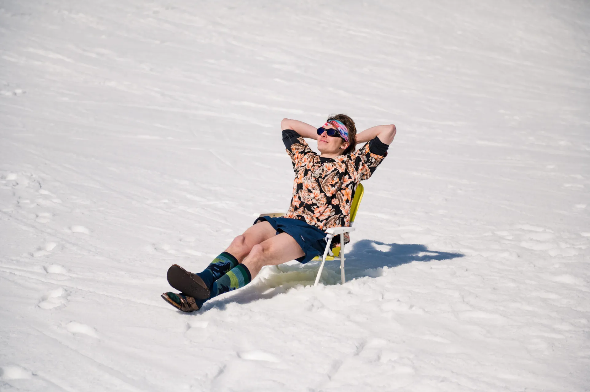 Spring skiing at Whiteface Mountain.