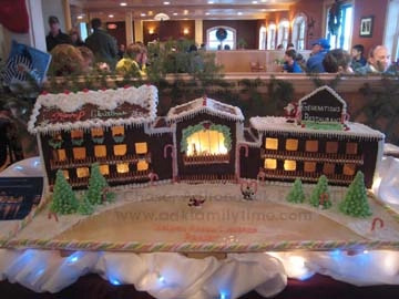 Gingerbread House during Holiday Stroll