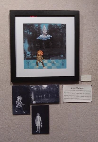 Karen Davidson piece in Reimaging Art Show