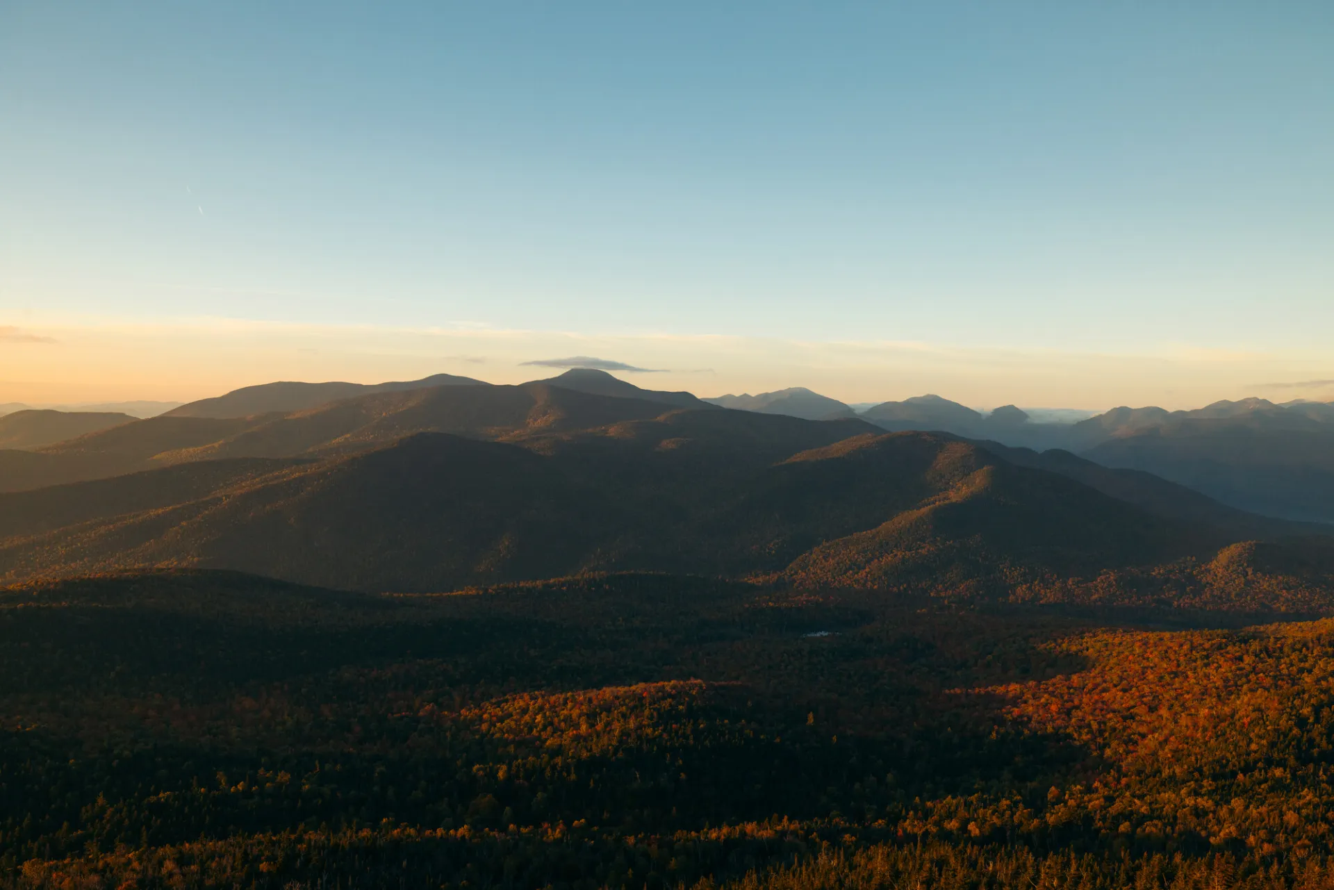 Hurricane Mountain sunrise hike.