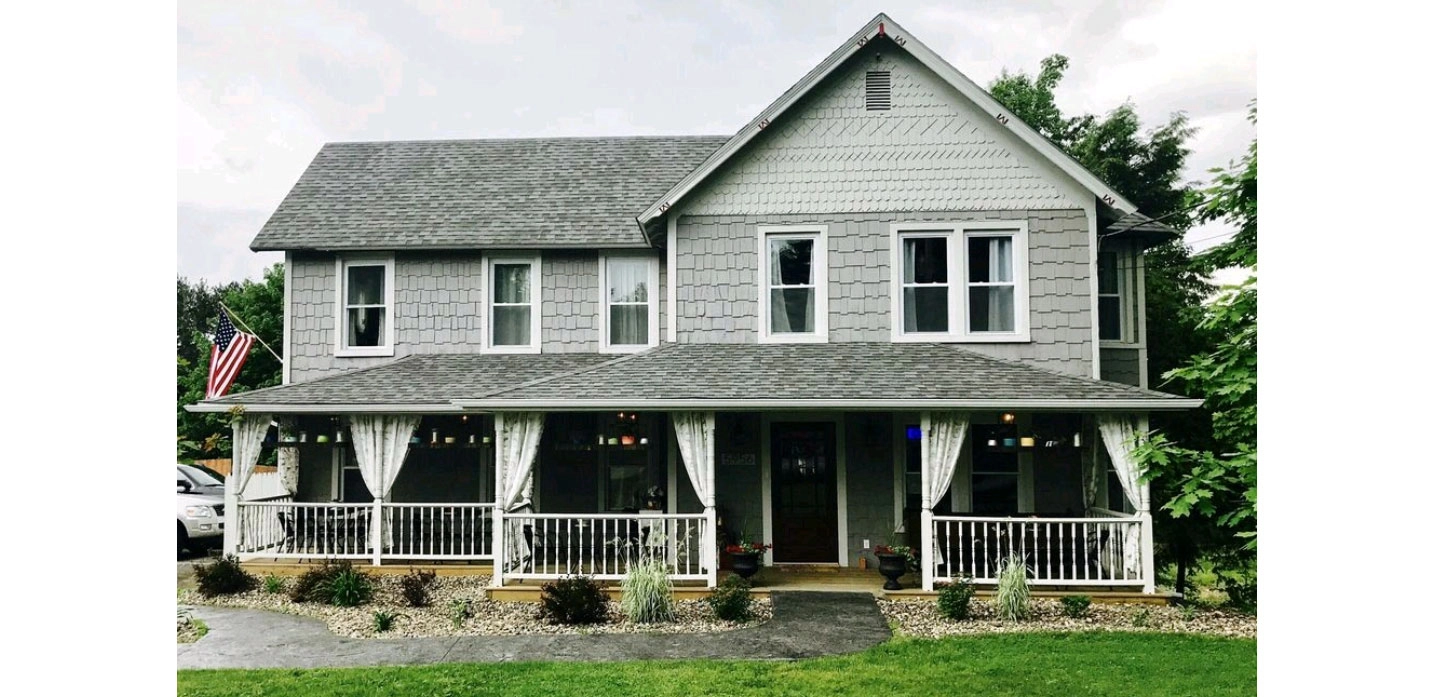 The exterior of Salt of the Earth Bistro.