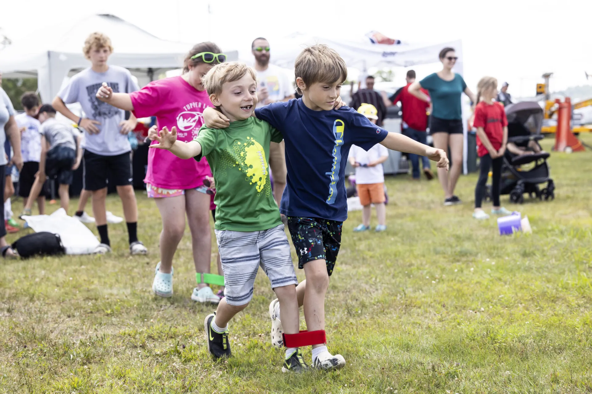 three-legged race