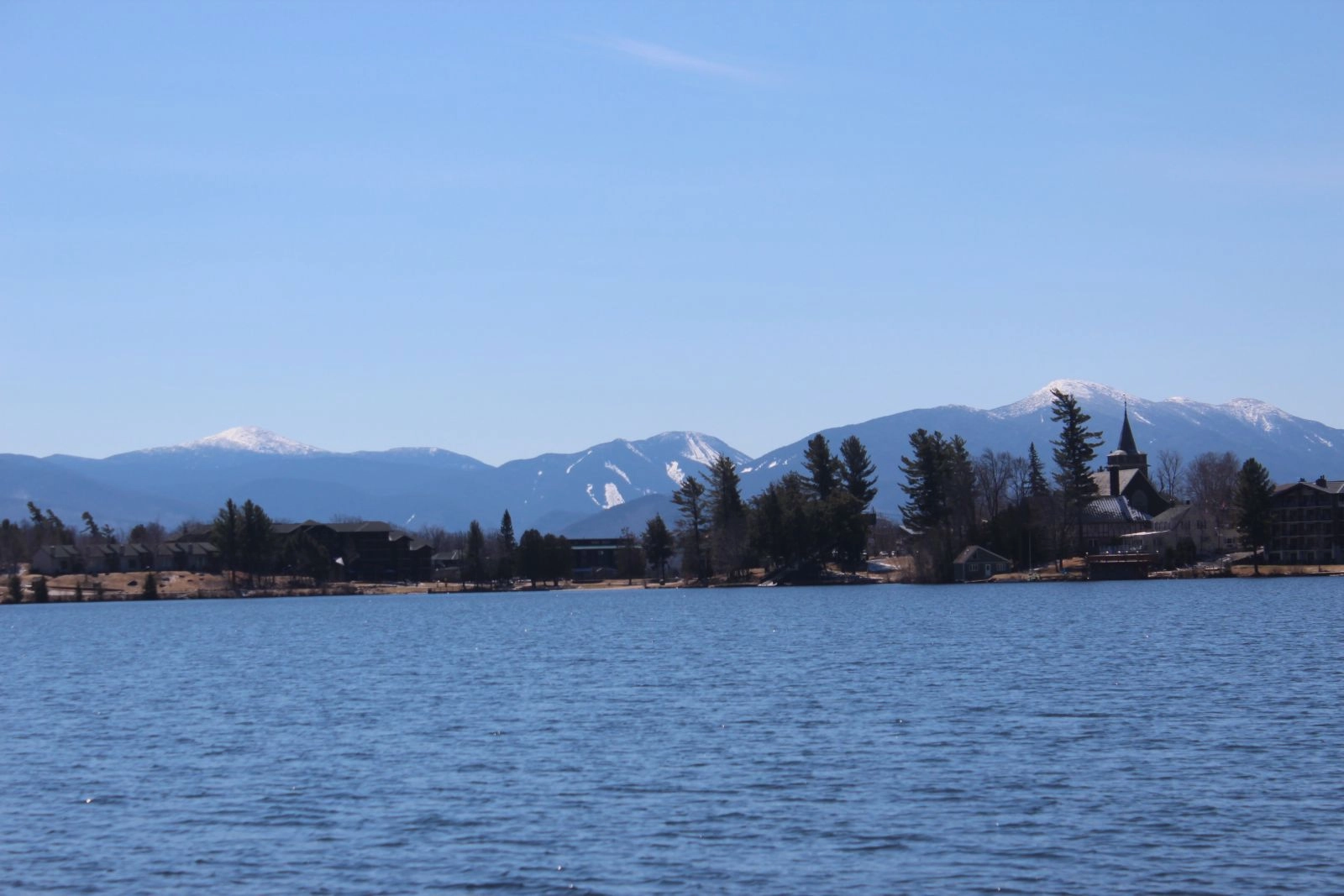 Some High Peaks as seen from Mirror Lake