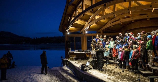 Real voices, real Christmas carols, real favorites.