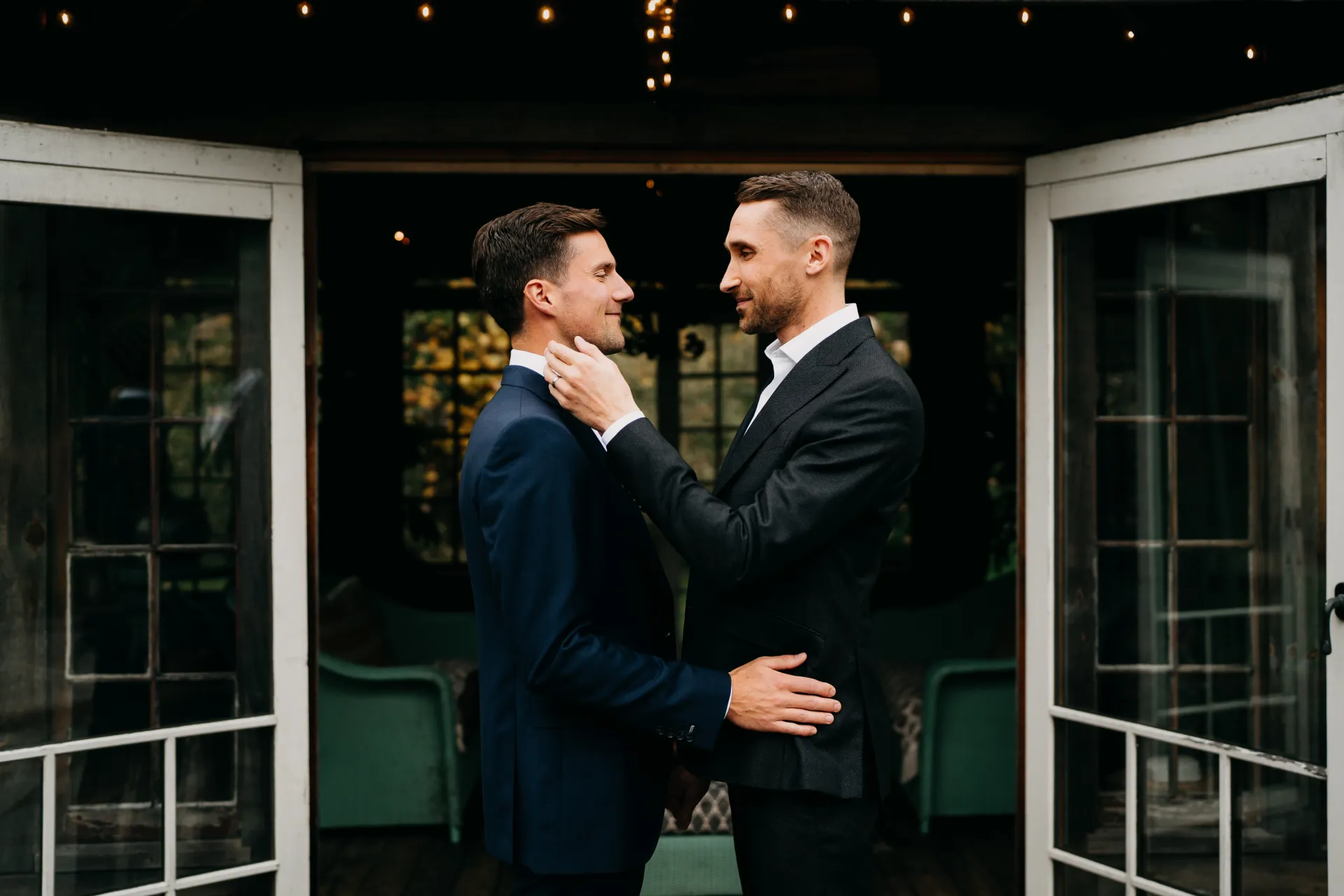 groomsman preparing for the big day