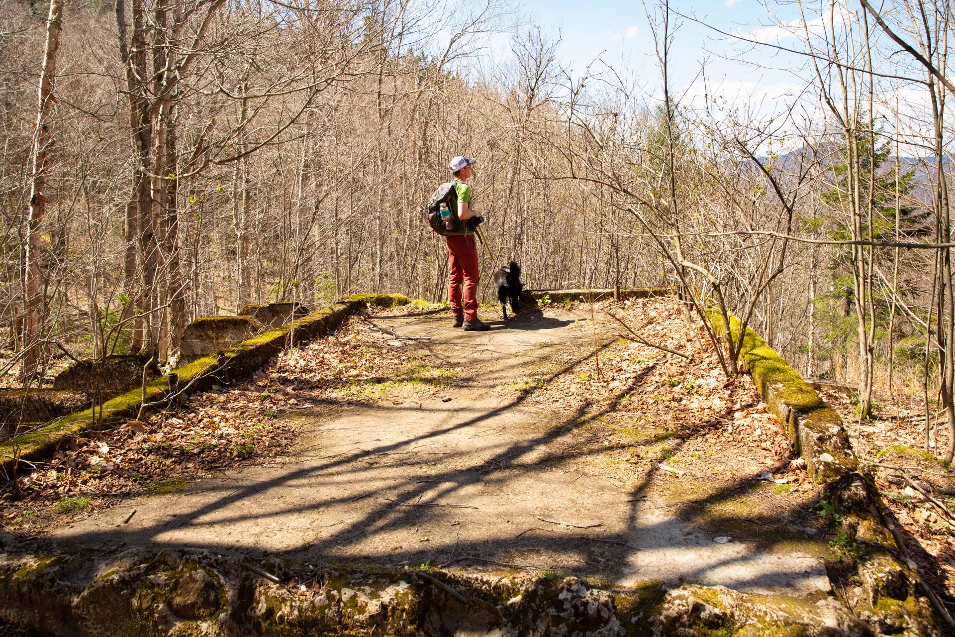 Many interesting artifacts of the past along the trail.