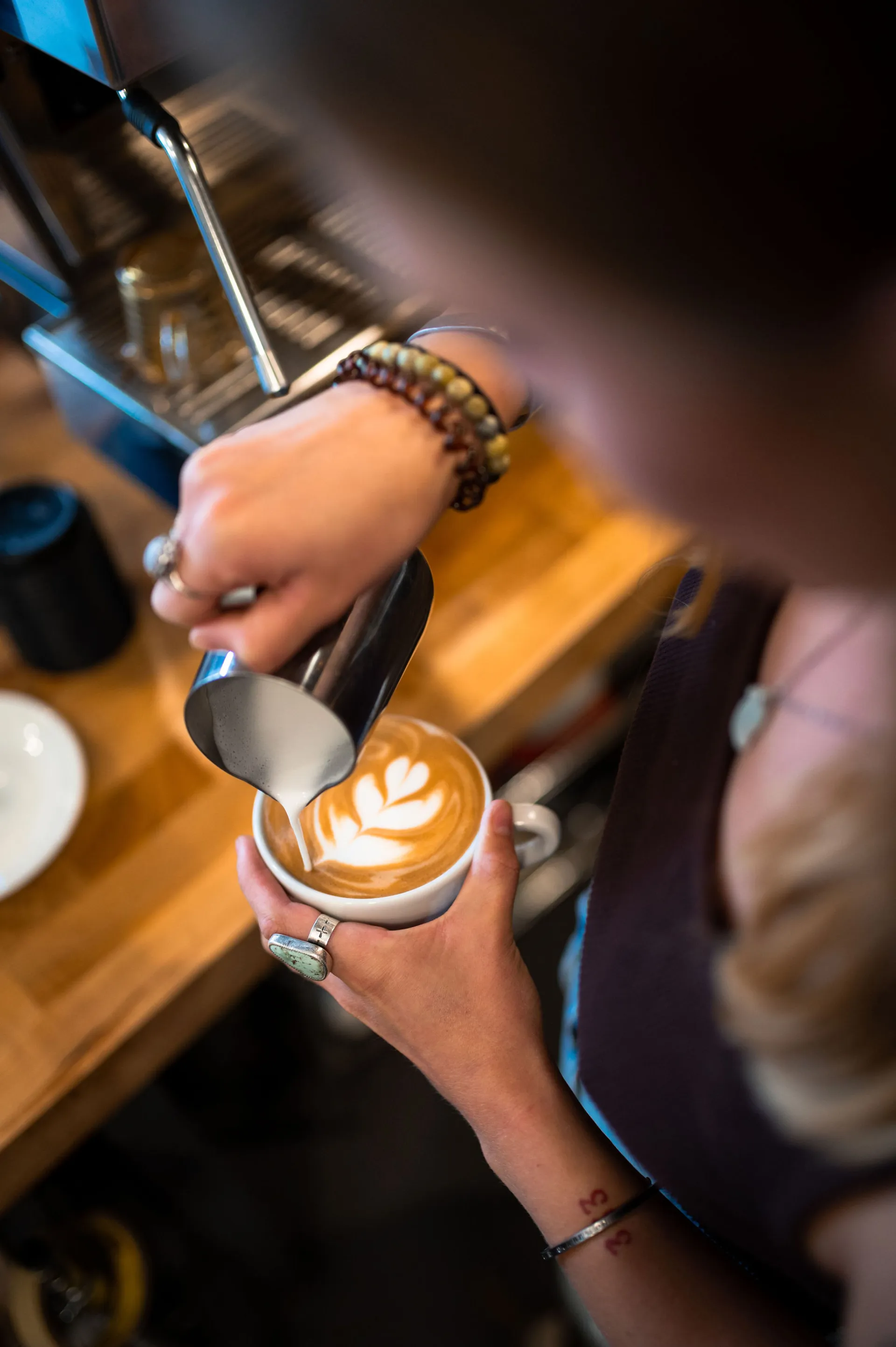 Latte art.
