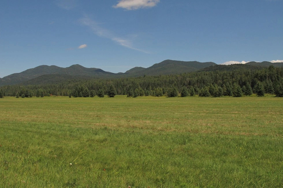 Much of this land is farmed.