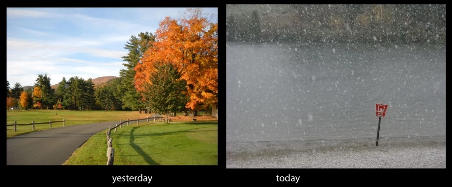 first snow