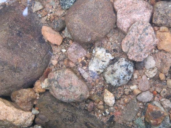 Rocks at Franklin Falls