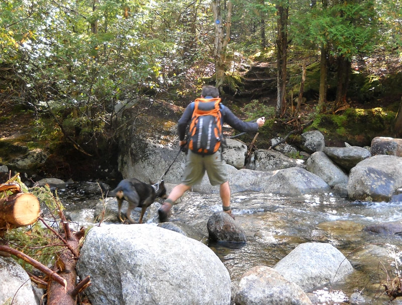 Marcy river crossing