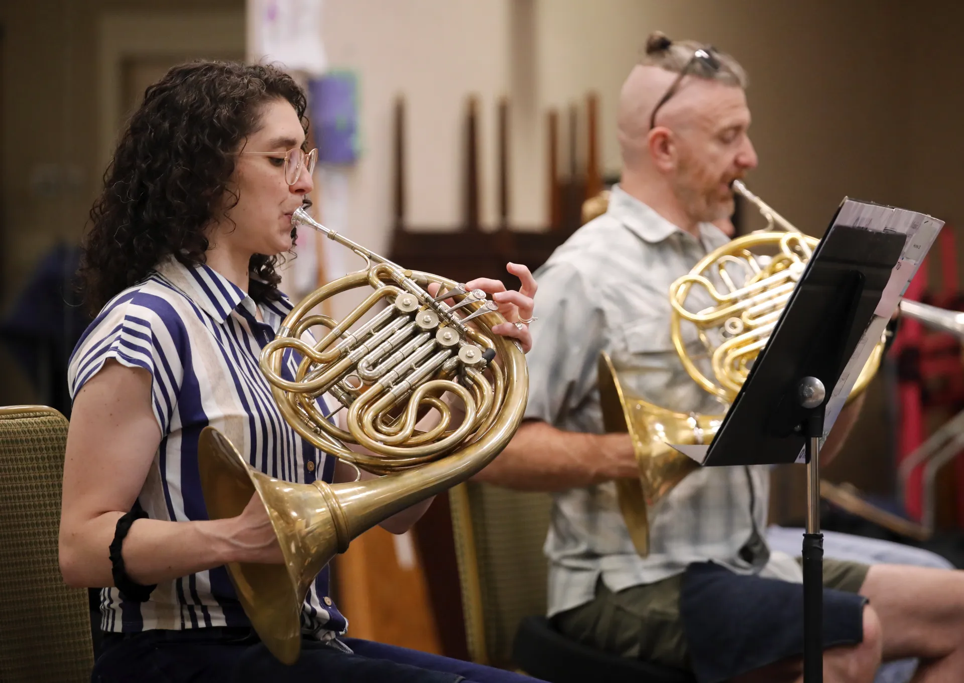 Horn Players Credit to: Lohr McKinstry