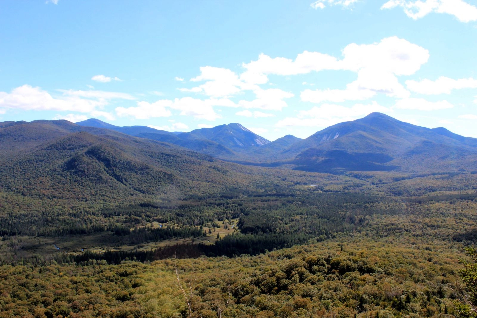 The view from Mount Van Hoevenberg.
