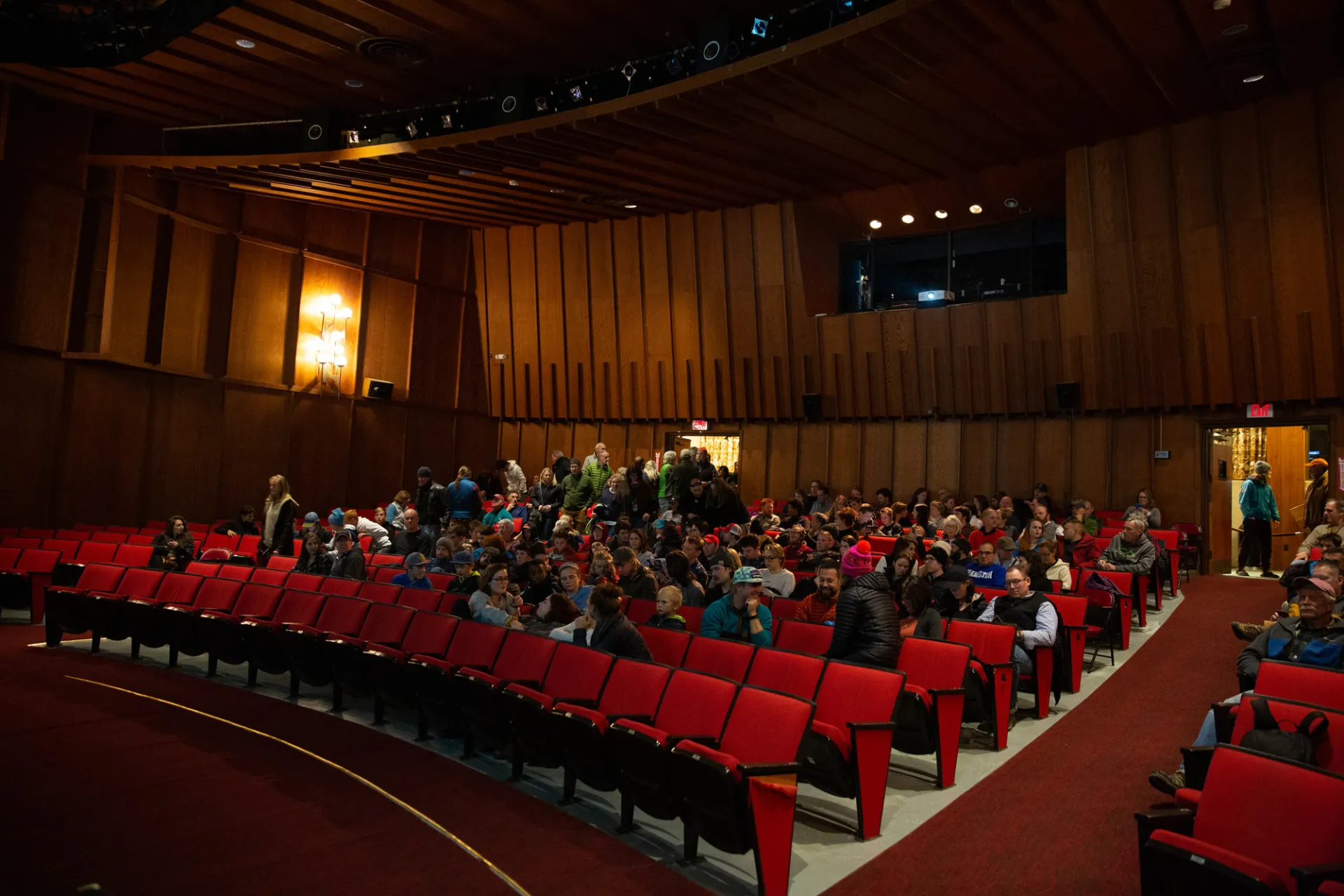 Inside the Palace Theater