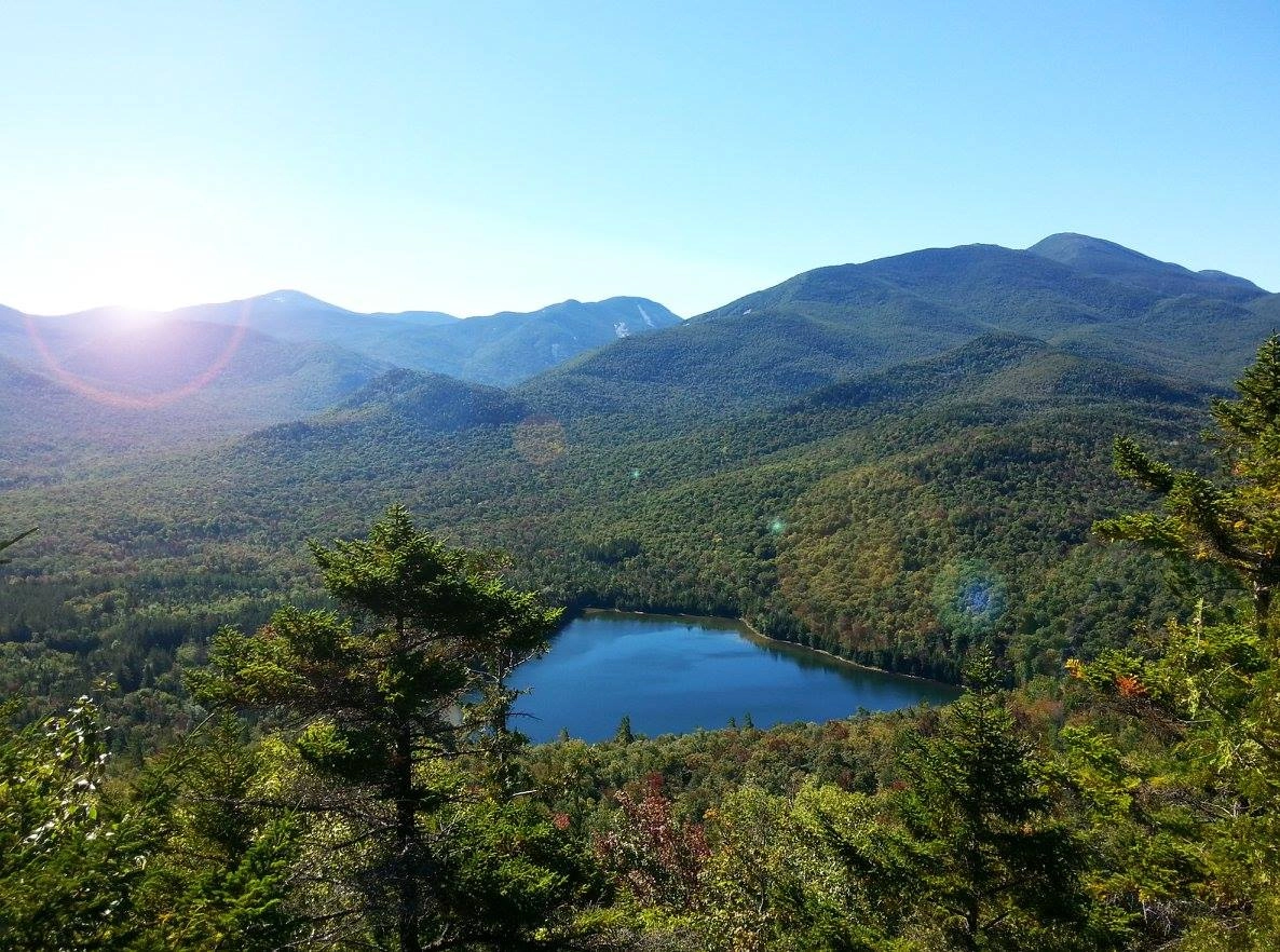 Aerial view of the Adirondacks