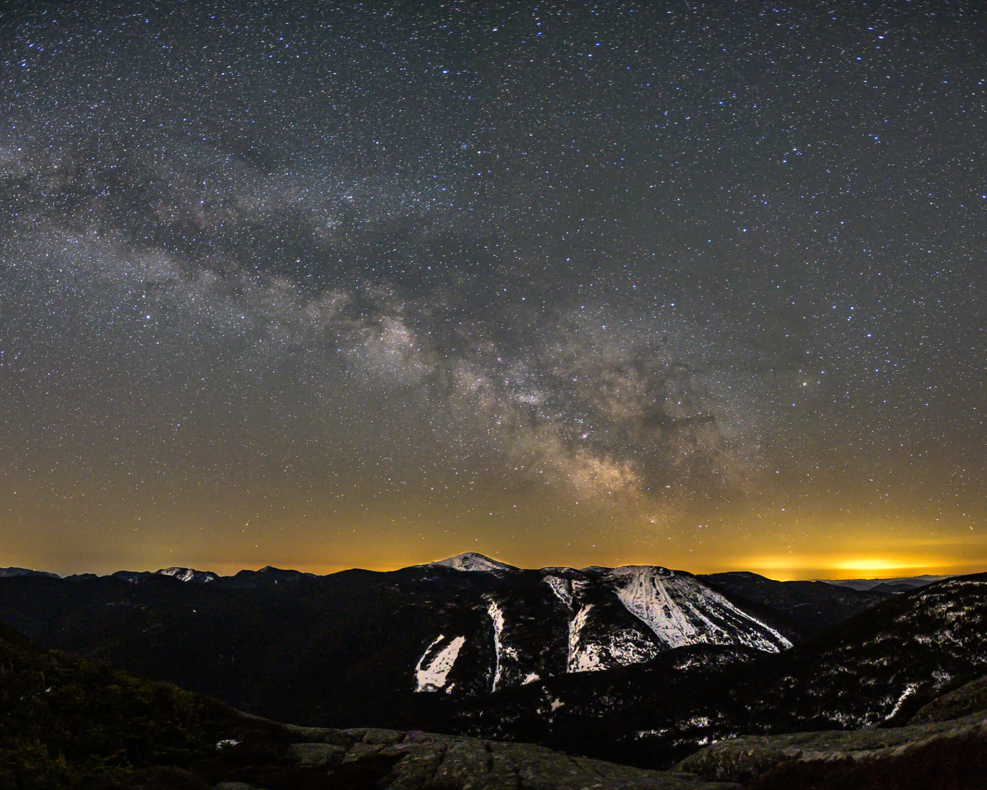 Night skies in Lake Placid.