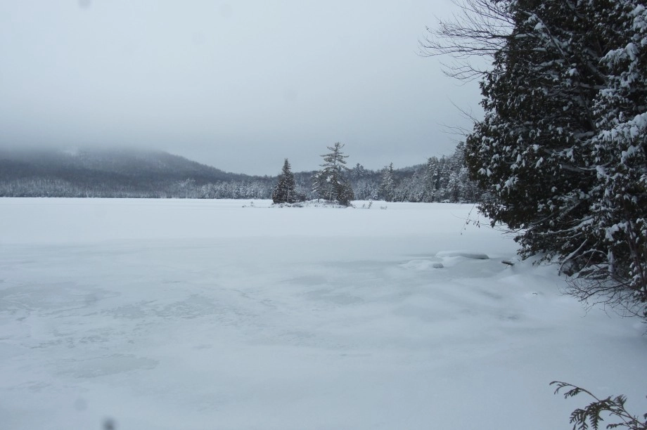 McKenzie Pond - snow