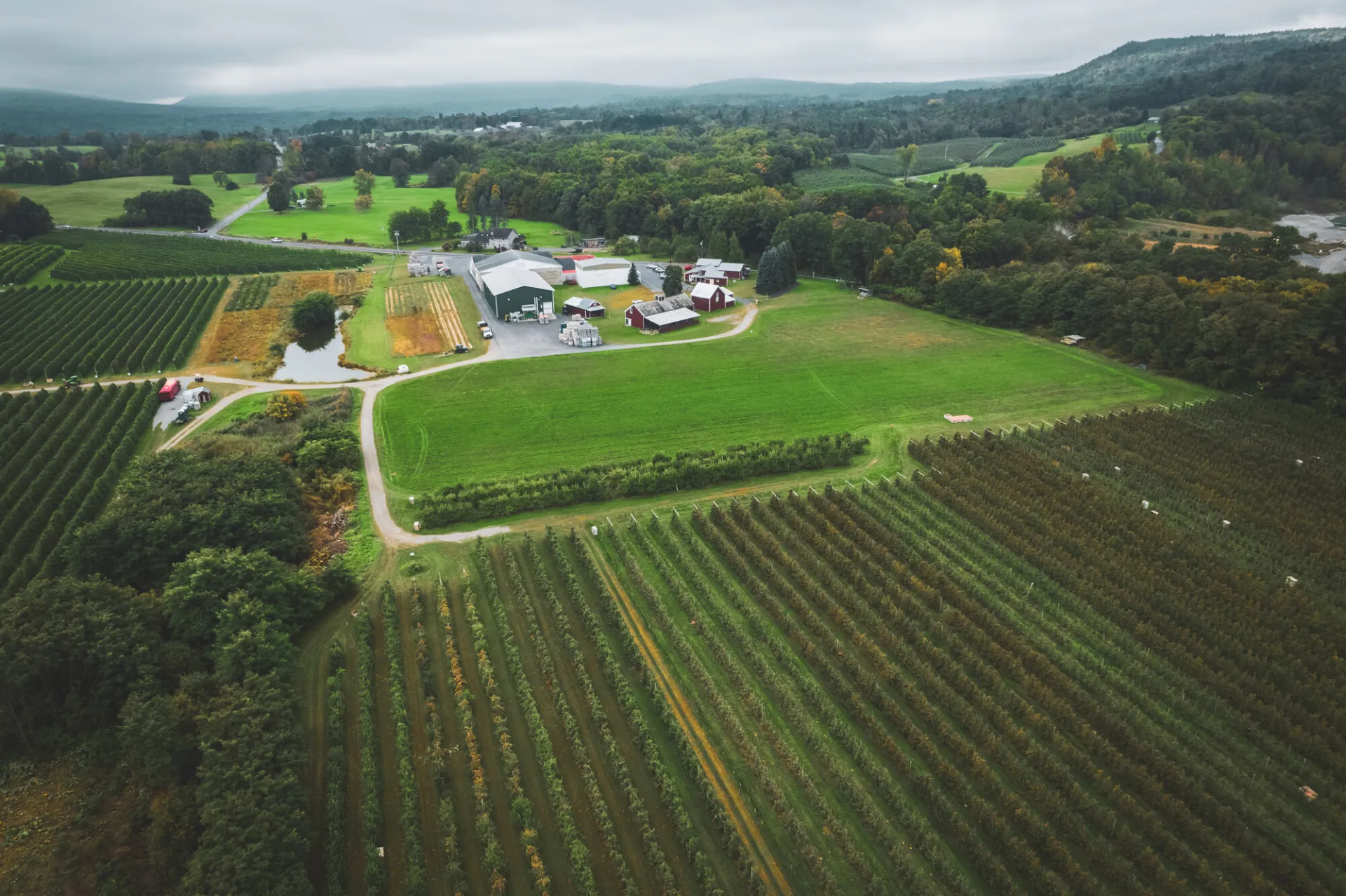 farm in the Lake Champlain Region