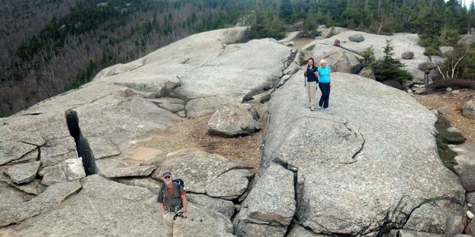 View from above the Balanced Boulders.