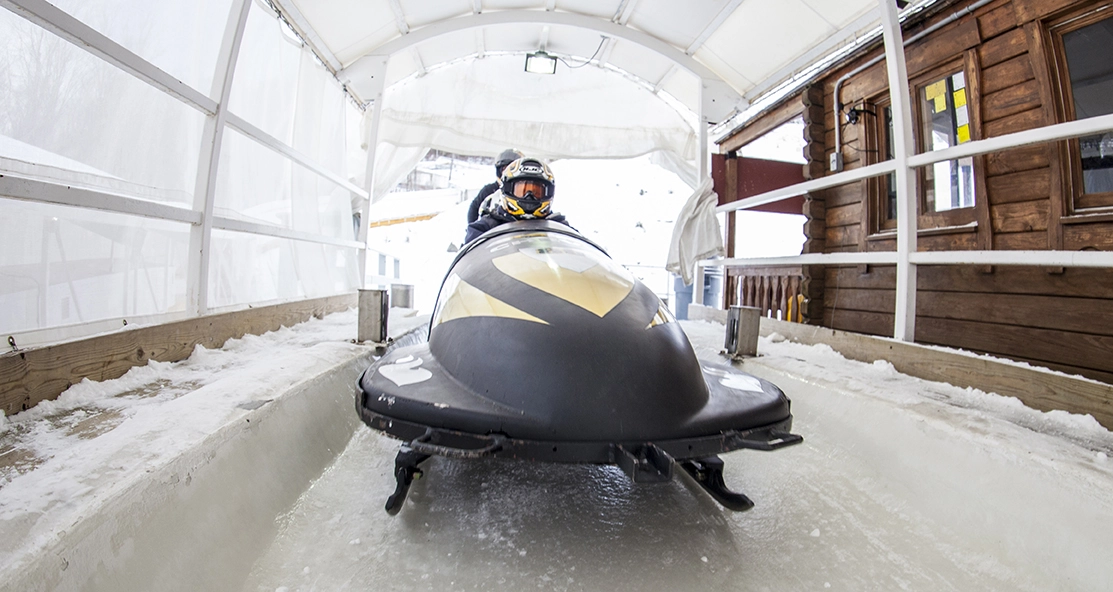 Keep your hands &amp; arms inside the sled