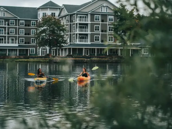 Kayak right in front of your hotel at Voco