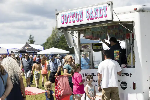 cotton candy stand