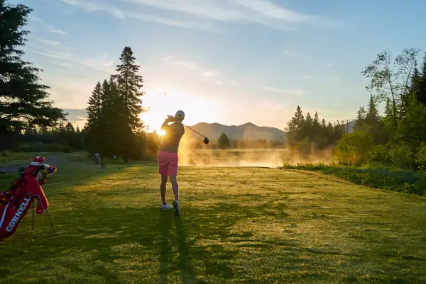 Person Golfing