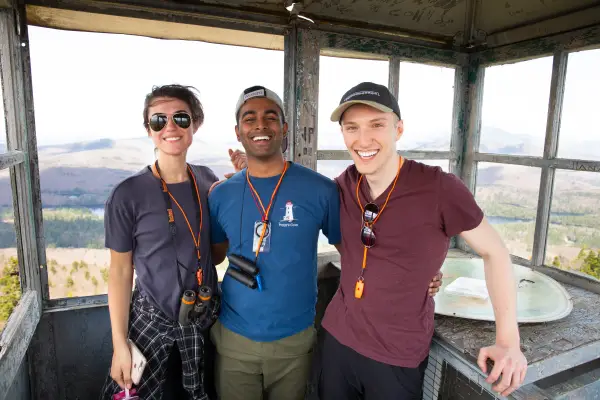 Hiking is a great group activity.