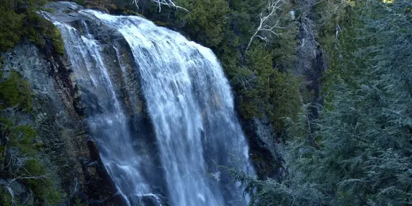 A long drop makes Rainbow Falls 