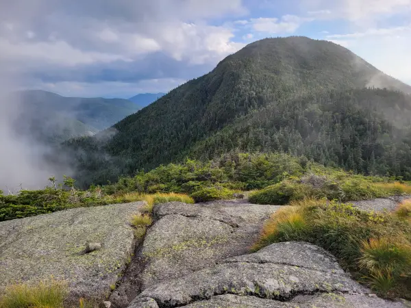 A mountain among the clouds