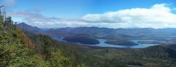 Incredible views from the summit of the McKenzie Mountain Wilderness.