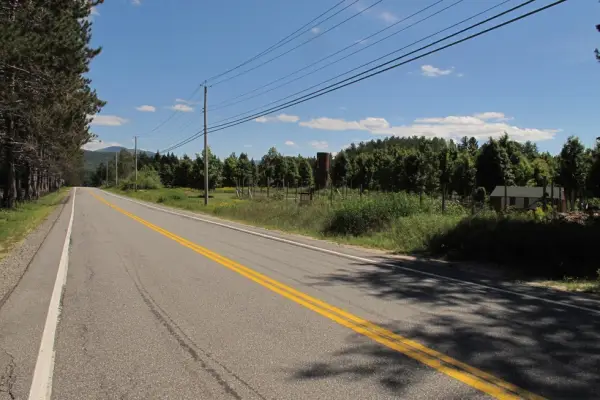 Old Military Road runs along the west side of town.