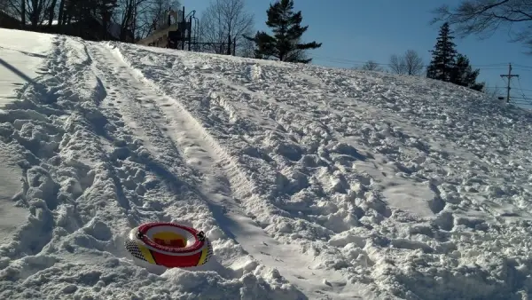 Ready to climb up for another turn.