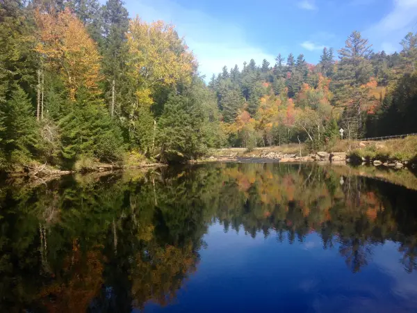 This is a great area to see the colors in the fall.