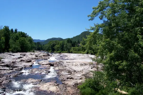 This popular swimming location will provide a cool dip on a warm day.