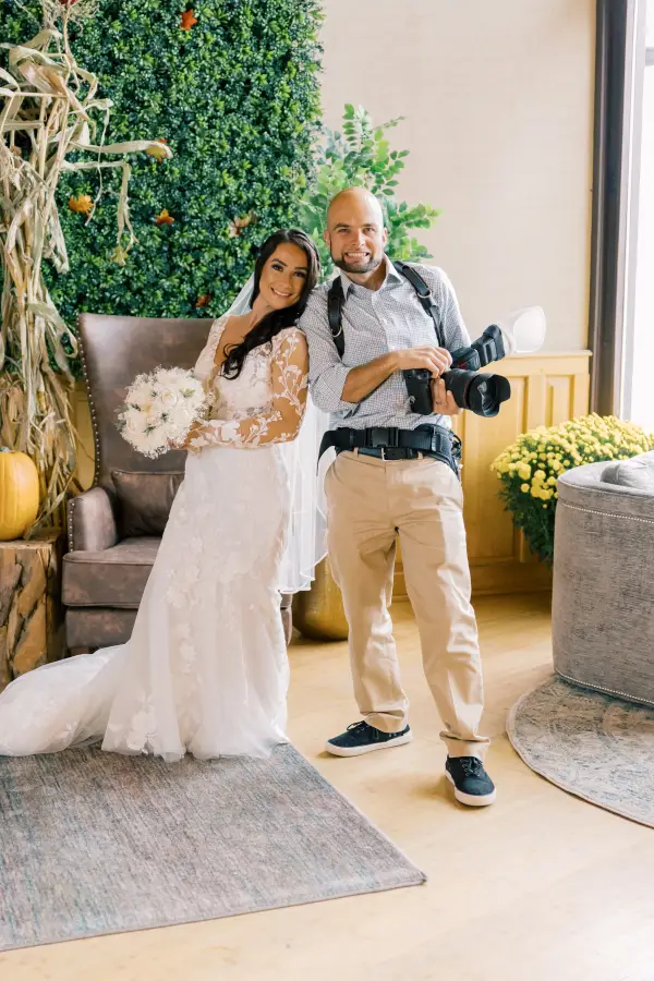 Jordan and the bride 