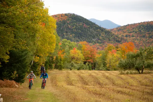 Heaven Hill trails show off the beauty of the meadows and the mountains.