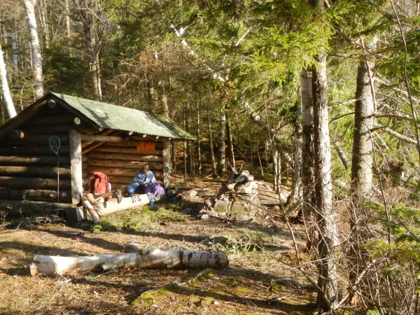There are many leantos and and primitive camping sites along the trail.