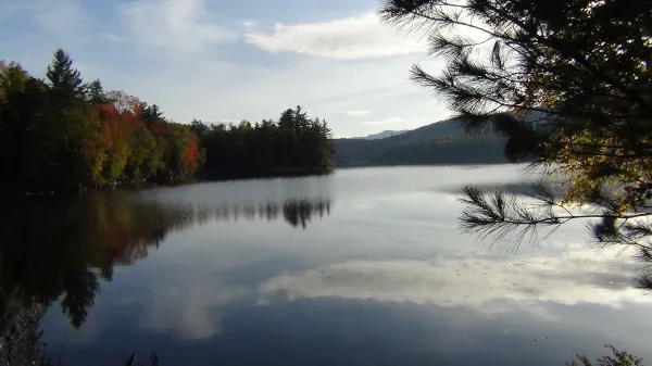 Franklin Falls is a local favorite paddling destination.