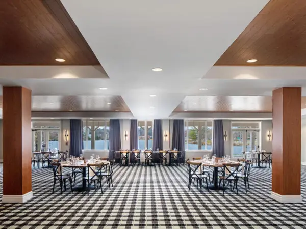 Dine in style at the Boathouse Saranac Lake Pub in Voco