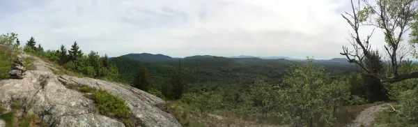 The views along the way are stunning.