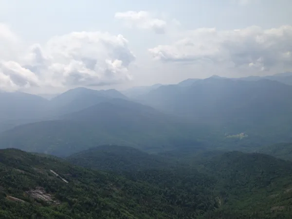 Views like these are part of the Giant Mountain Wilderness trail.