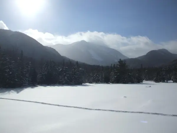 The views are brighter and shaper on blue sky winter days.