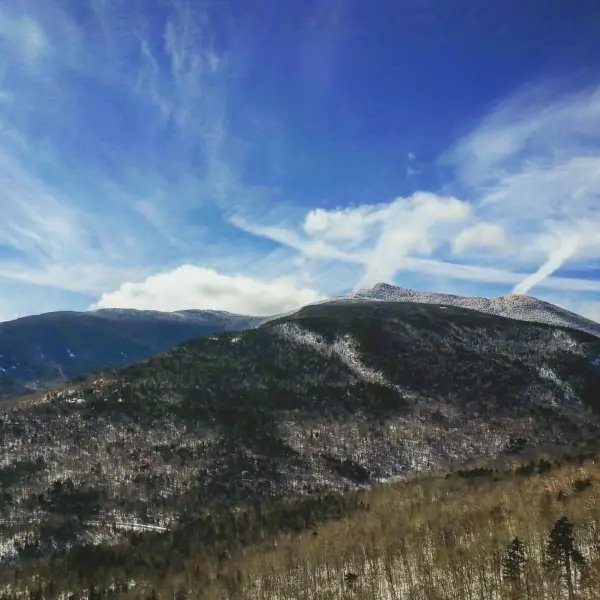 Mountains in early spring