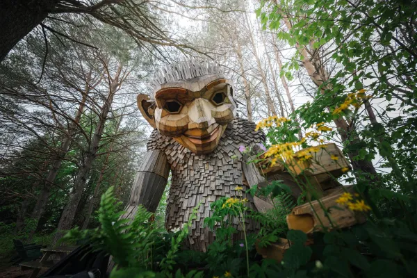 Trolls at the Wild Center