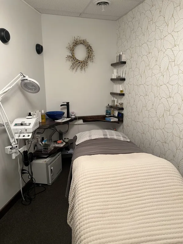 Refreshed Facial Room at Healing Elements.