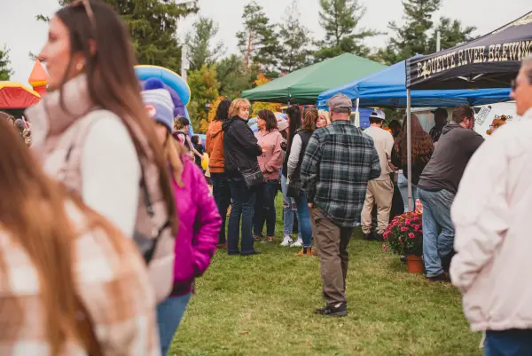 Activity at the fall festival, OkTupperfest