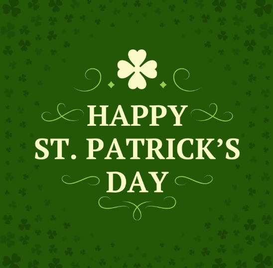 . Patrick's day graphic