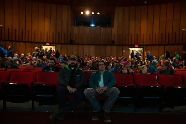 A full house ready to watch the show.