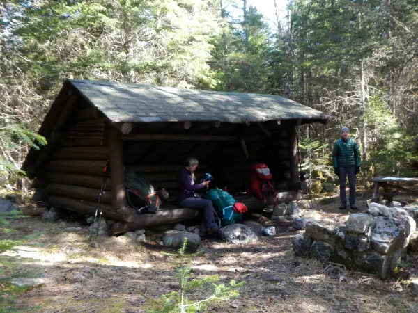 Plenty of classic leantos for camping along the Northville-Lake Placid Trail.